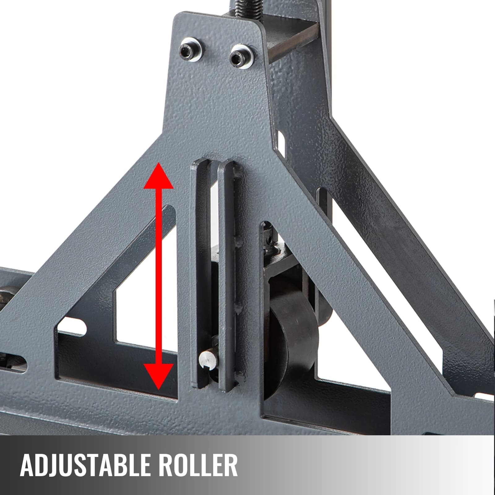 Manual Tube Bender | 1-1/2 Capacity for Steel & Copper | Adjustable Square & Rectangular Rolling Tool - Thumbnail 2