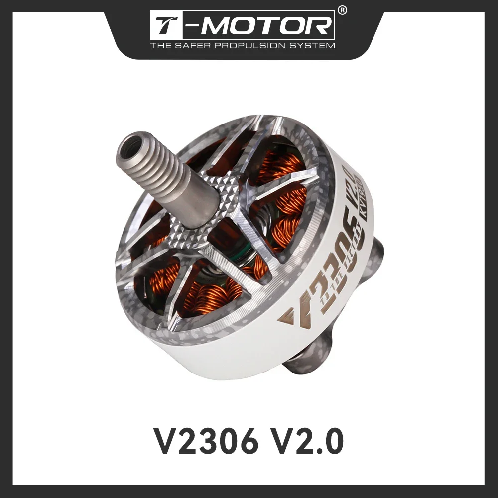 T-MOTOR V2306 V2.0 5 Brushless Motor | High-Performance FPV Racing Drone | Professional Grade - Thumbnail 4