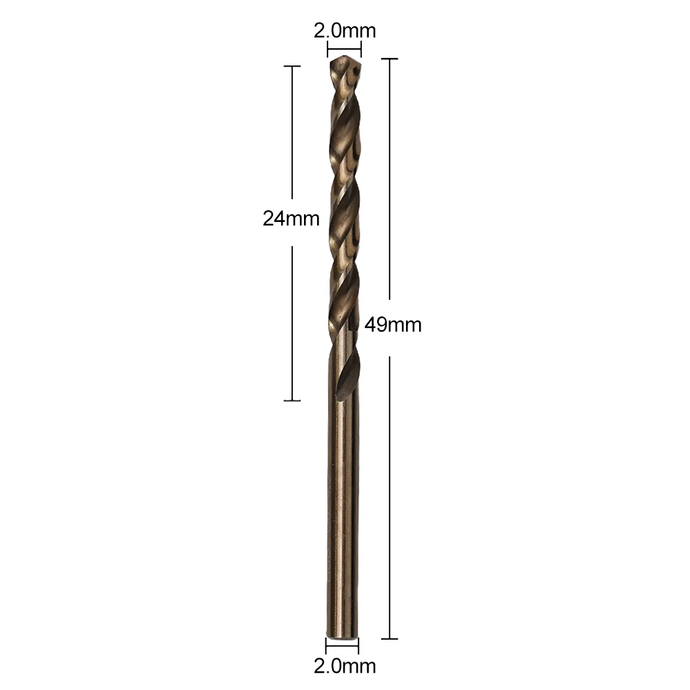 M35 Cobalt Drill Bits | 1-13mm Set | For Stainless Steel & Hardened Metal - Thumbnail 4