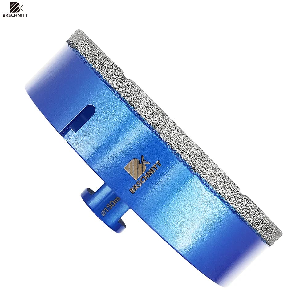 Diamond Core Drill Bit | 100-150mm Hole Saw for Porcelain Tile & Granite - Thumbnail 4