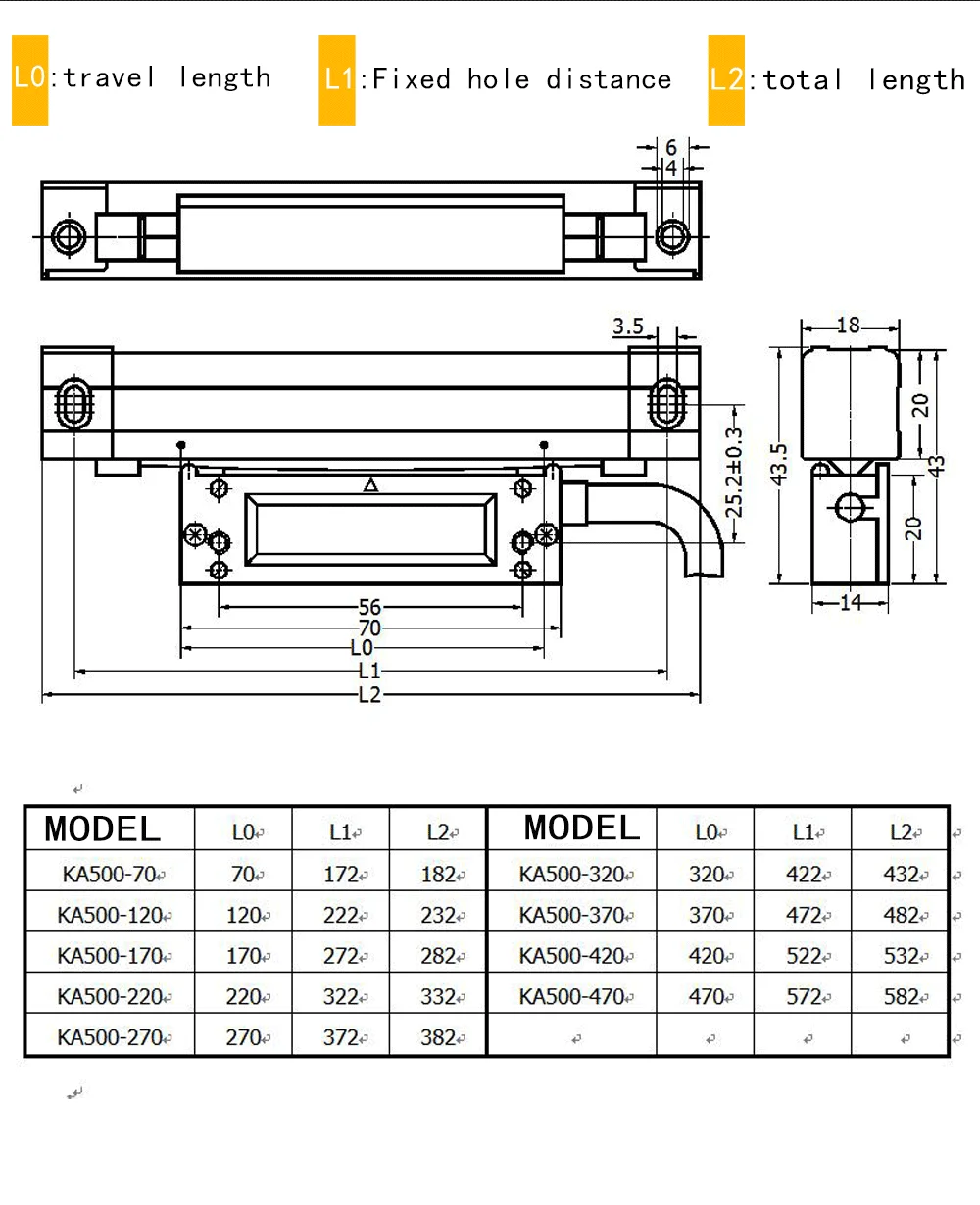 Linear Encoder Scale | 5µm Slim Profile | 0.005mm Resolution for Lathe DRO Systems - Thumbnail 3