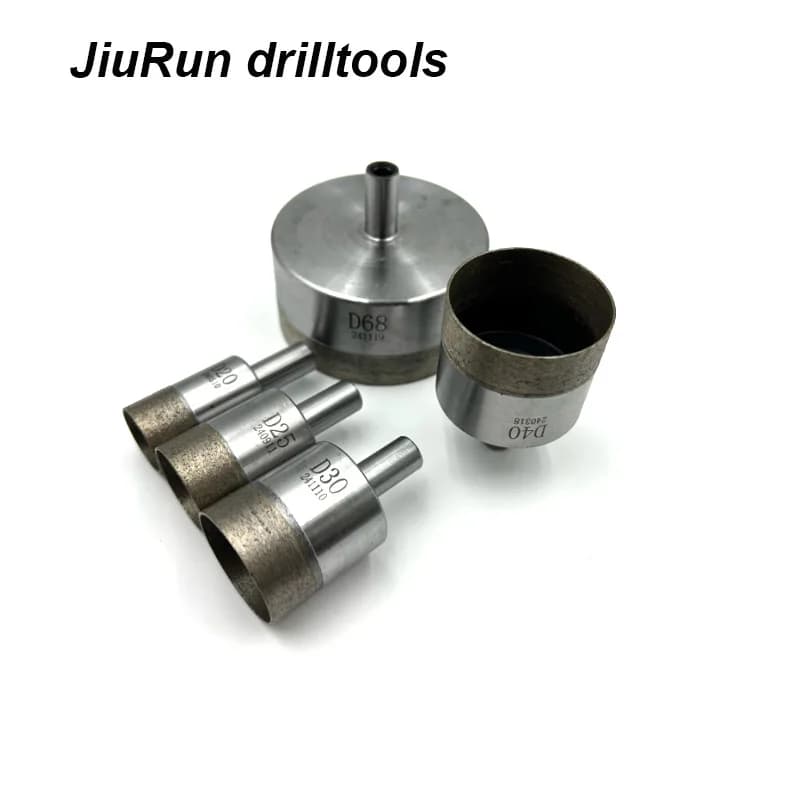 Diamond Hole Saw Set | 4mm-120mm Sintered Core Bits for Tile, Marble & Glass - Thumbnail 2