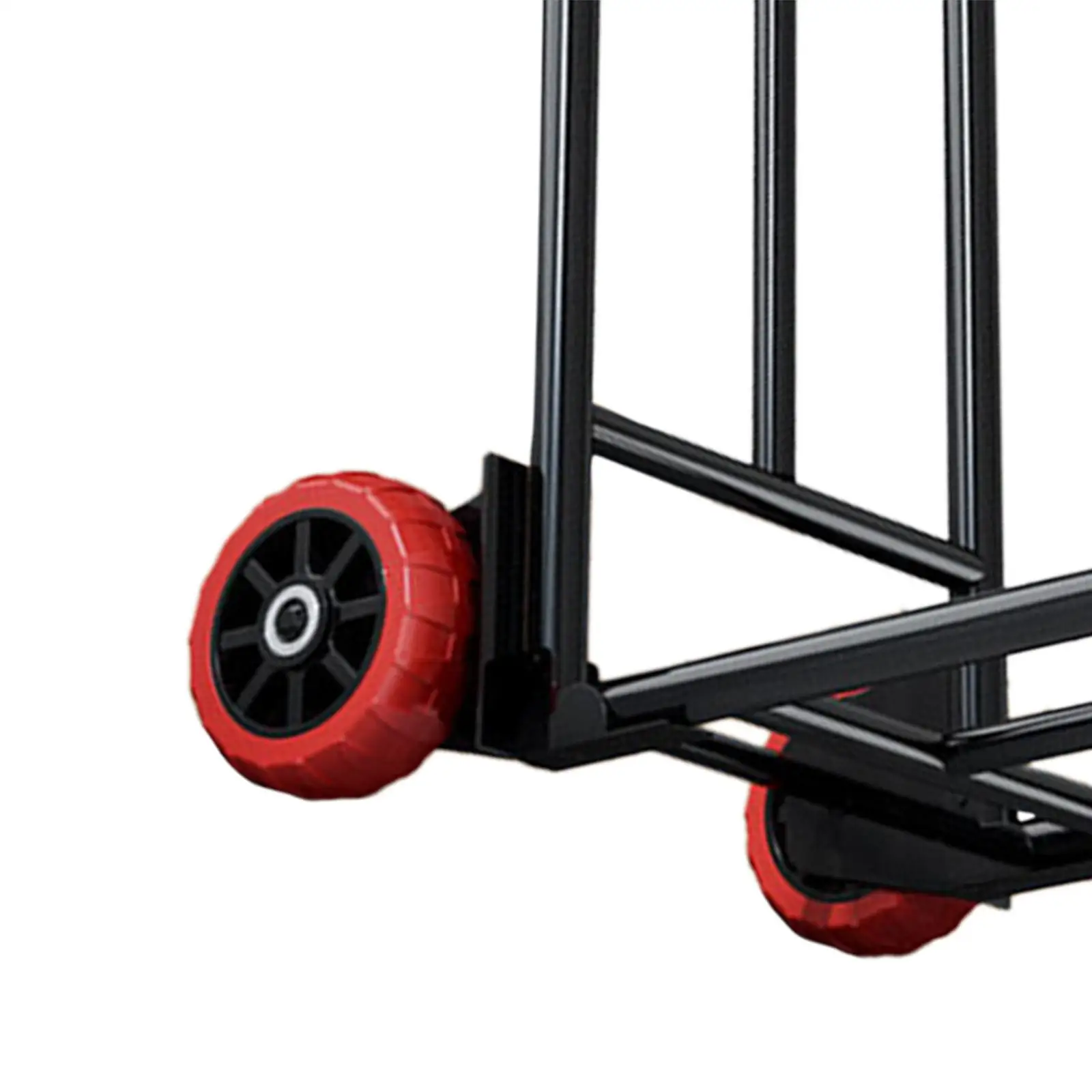Folding Hand Truck | Heavy-Duty 70kg Utility Cart | Adjustable Luggage Trolley - Thumbnail 4
