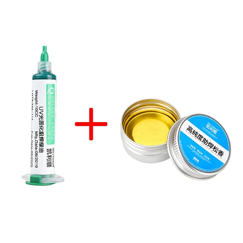 Professional-Grade UV-Curing Solder Mask | 10ml PCB & BGA Insulation Paste | Protective Flux for Circuit Boards - Thumbnail 3