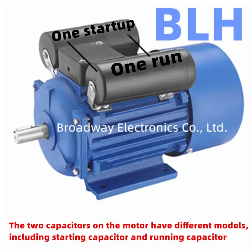 Professional-Grade Motor Capacitor | 250V CD60 Start & 450V CBB60 Run | 55-500UF Range - Thumbnail 4