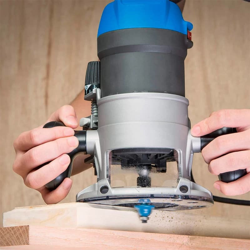 Flush Trim Router Bit | 8mm Shank Straight & V-Type Cutter | CNC Woodworking - Thumbnail 5