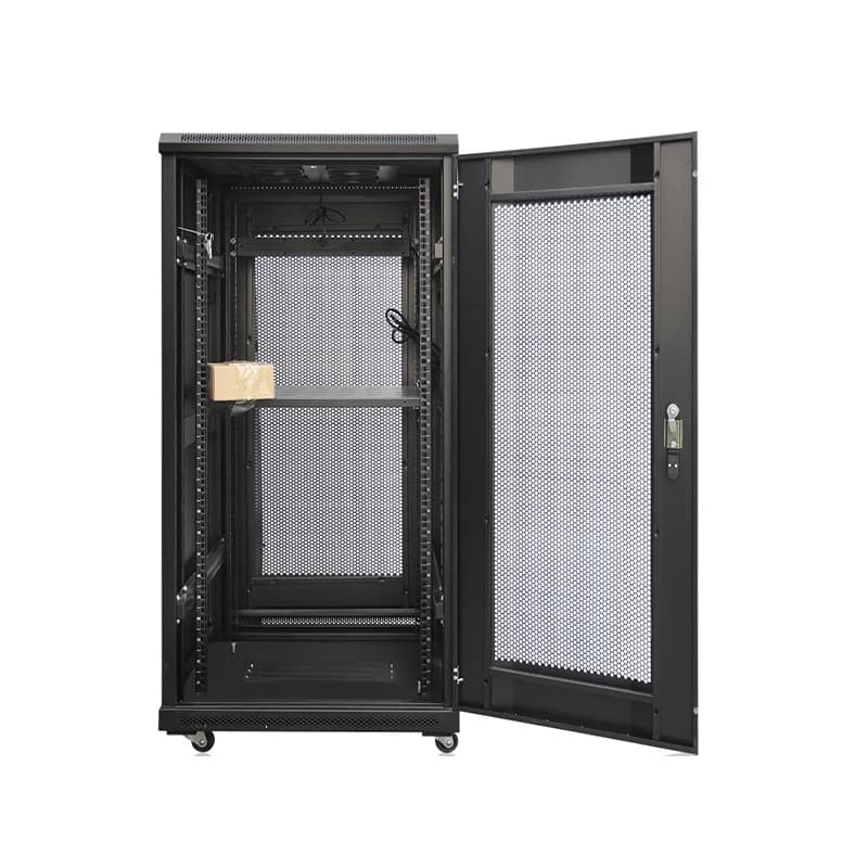22U Server Rack Cabinet | 19-Inch Network & Data Center Rack for Switches & Routers - Thumbnail 3
