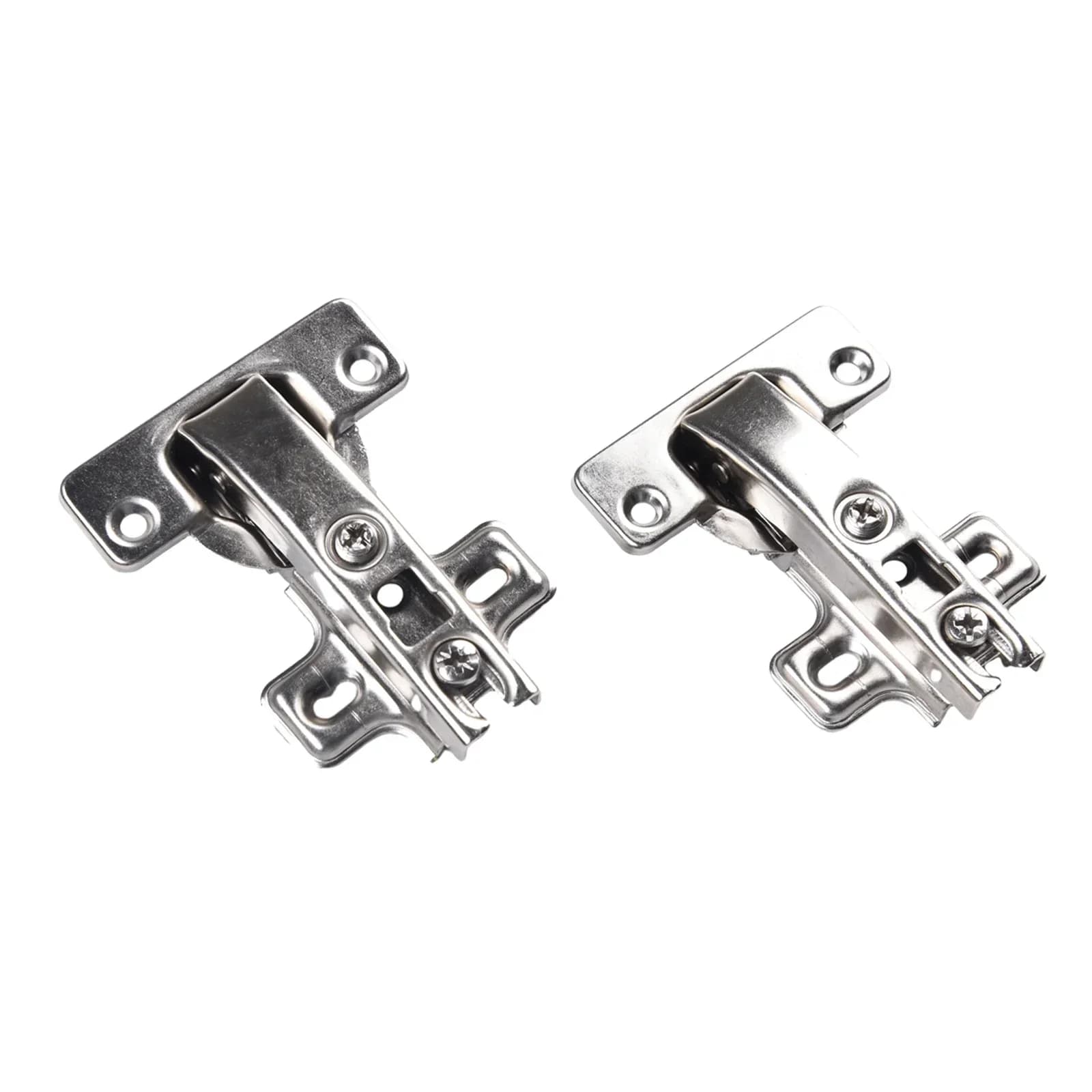 Corner Cabinet Hinges | 90 Degree Fold & Concealed Set | 2-Pack Hydraulic Angular Hardware - Thumbnail 3