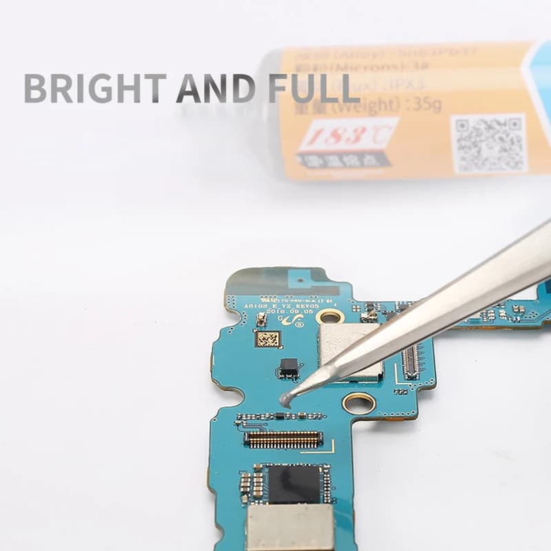 Solder Paste for BGA & SMD Repair | Sn63/Pb37 Alloy | 183°C Melting Point - Thumbnail 5