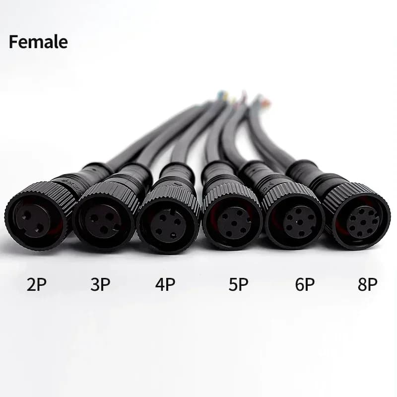 Waterproof LED Strip Connector Kit | IP68 Rated | 20cm Cable | 5-Piece Set - Thumbnail 3