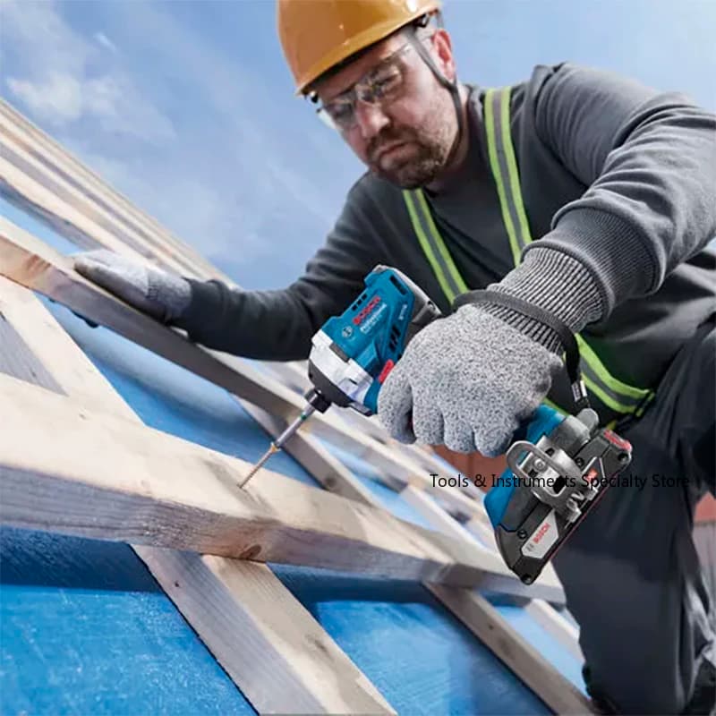Bosch GDR 18V-215 Professional Impact Driver | 1/4 Hex Chuck | Compact Cordless Fastening Tool - Thumbnail 4