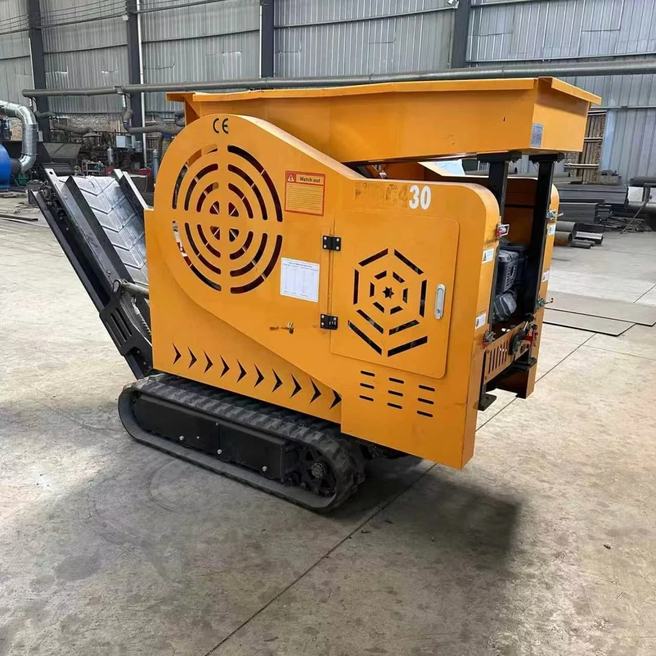 Portable Jaw Crusher | Self-Propelled Tracked Design for Concrete & Aggregate Crushing - Thumbnail 3