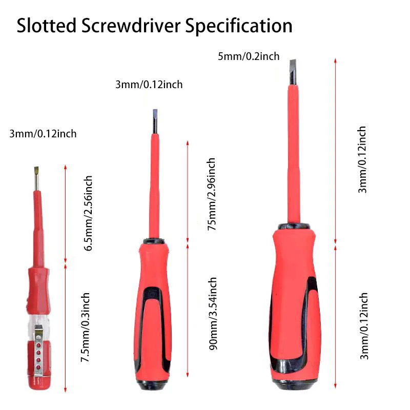 7-in-1 Wire Stripper & Crimping Tool | Insulated Magnetic Screwdriver Set - Thumbnail 4
