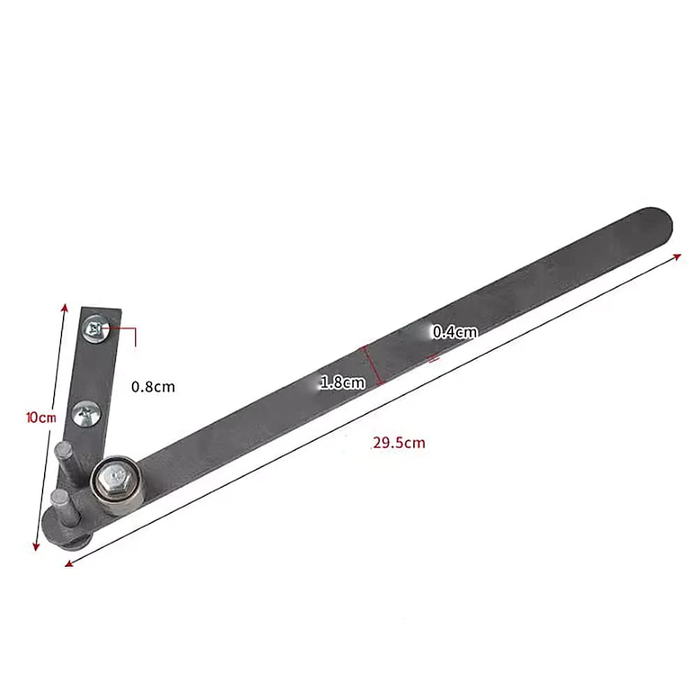 Manual Pipe Bender | Desktop Workbench Tool for Rebar & Conduit | Adjustable Lever - Thumbnail 2