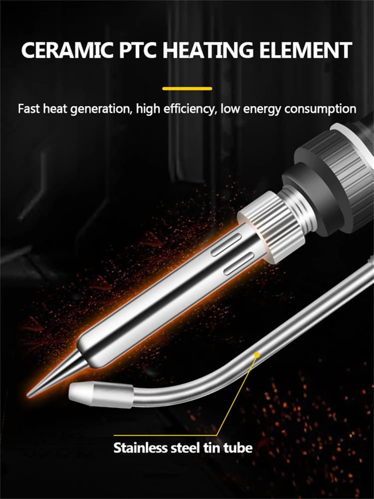 Soldering Iron & Welding Gun Kit | Internally Heated 110V/220V | Precision Industrial Tools - Thumbnail 2