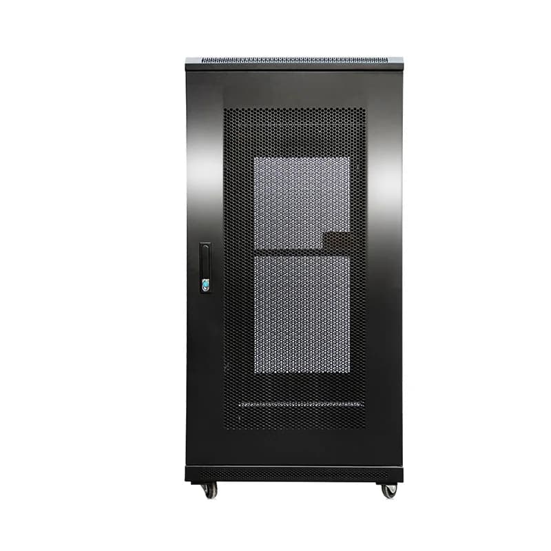 DTVS 22U 1.2m tall indoor network server cabinet, a 19-inch SPCC steel rack for organizing switches, routers, and amplifier systems.