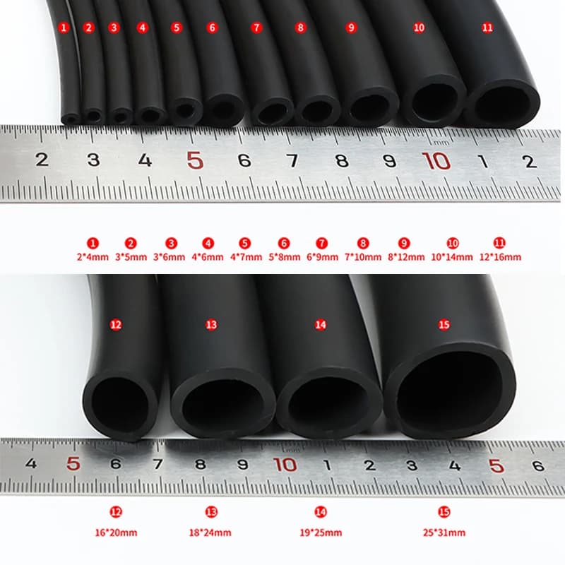 Viton High-Temperature Hose | Chemical & Oil Resistant Tubing | 2mm to 25mm ID - Thumbnail 2
