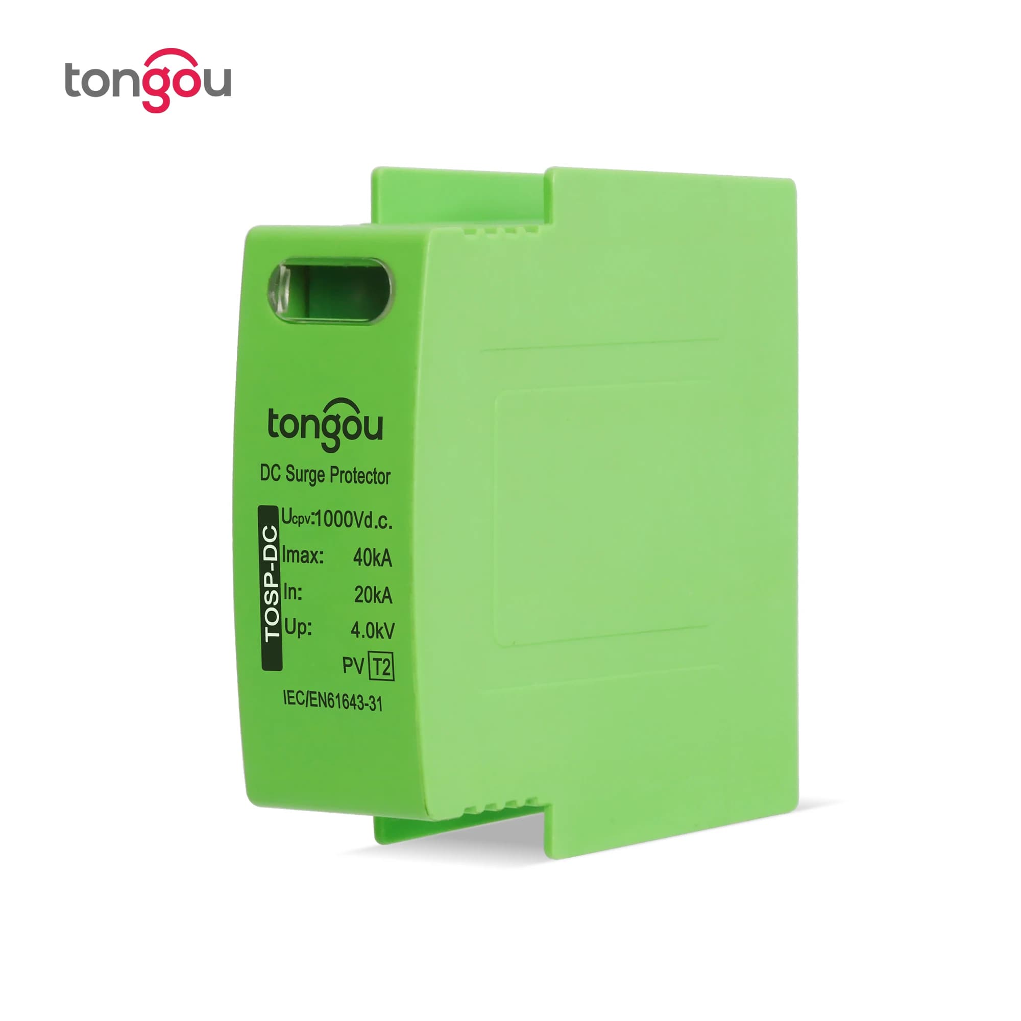 2-Pole DC Surge Protector for Solar Systems | 1000V, 20-40kA Lightning Protection - Thumbnail 3