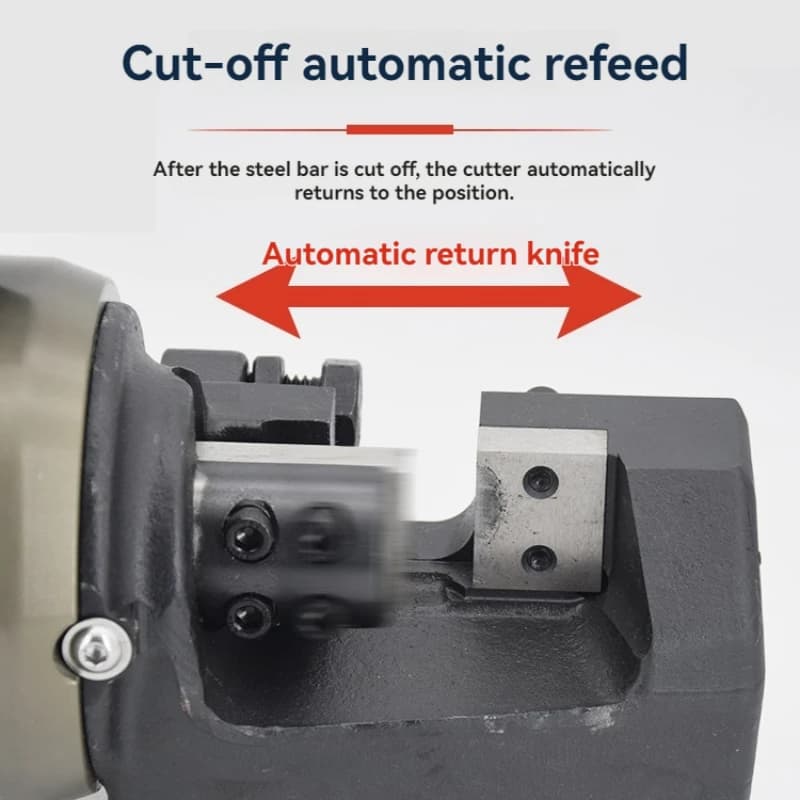 Hydraulic Rebar Bender & Cutter | RC20C-32C Portable Tool | 220V Heavy-Duty Steel Processing - Thumbnail 4
