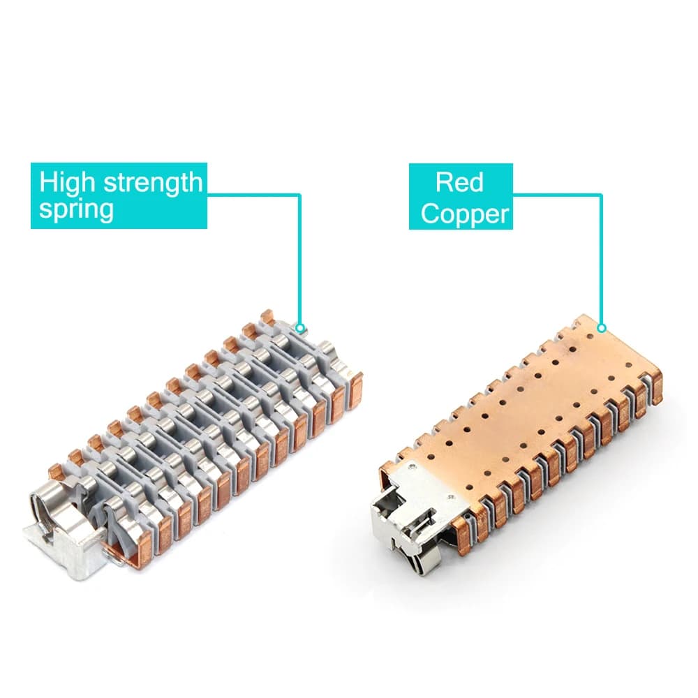 DIN Rail Terminal Blocks | 2.5mm² Push-In Wire Connectors for Reliable Branching & Measurement - Thumbnail 4