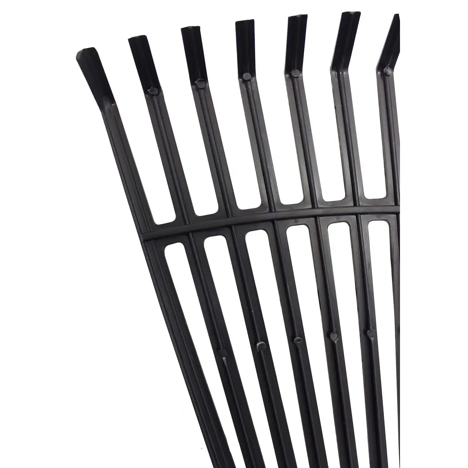 Leaf Rake | Hardwood Handle with Soft Black Foam Grip | Durable Garden Tool - Thumbnail 3