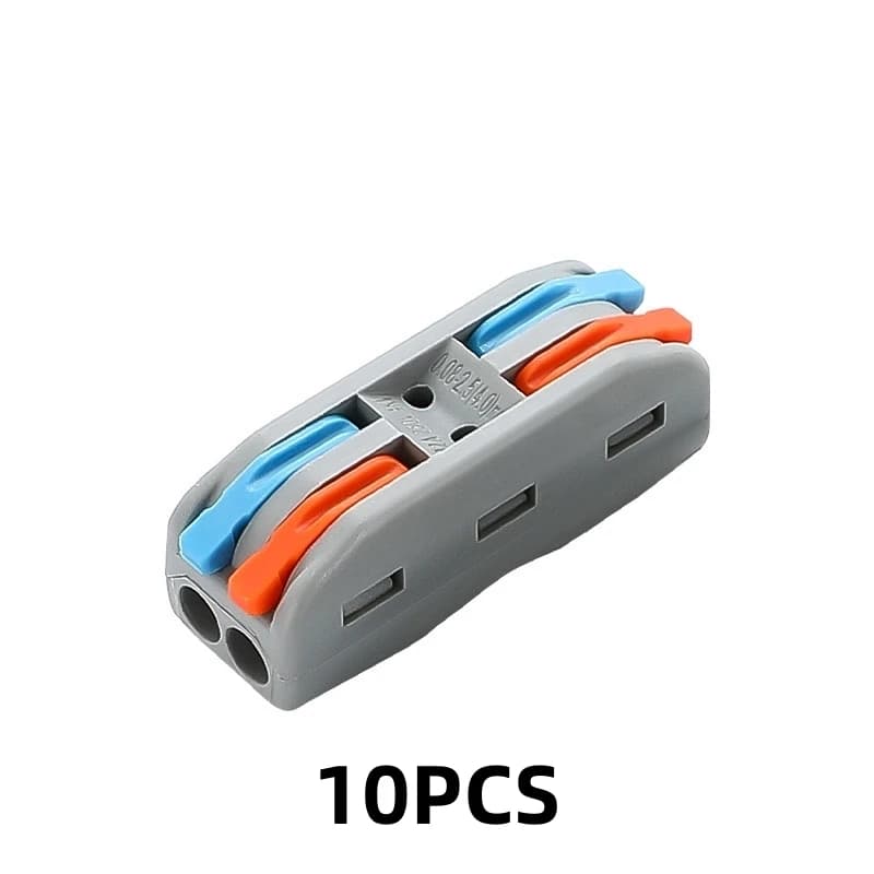 Push-In Wire Connectors | Quick-Install Terminal Blocks | Compact Spring Cage Design - Thumbnail 5