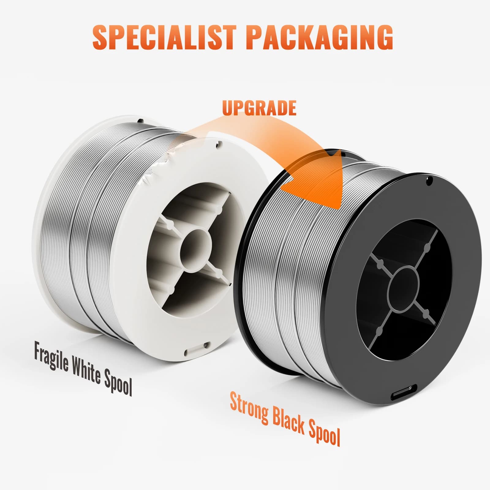 ER5356 Aluminum Welding Wire | 1.0mm Flux-Cored | 0.5KG Spool for Steel & Iron - Thumbnail 4