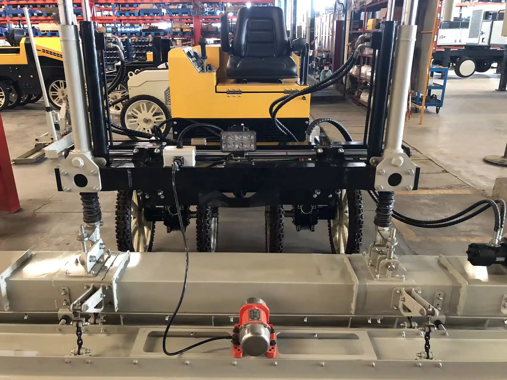Ride-On Laser Screed Machine | High-Precision Concrete Leveling & Flooring - Thumbnail 4