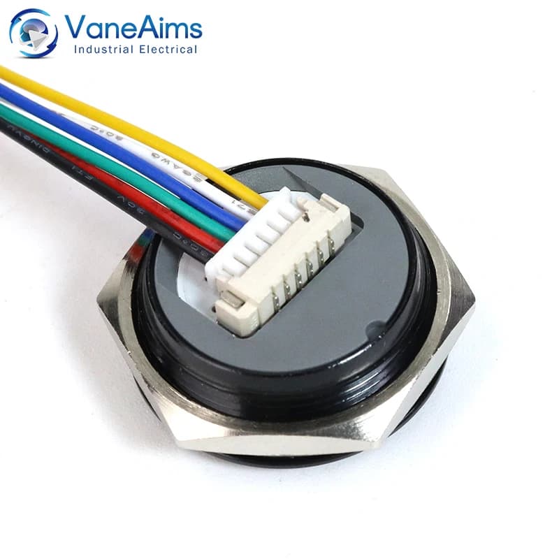 Momentary Push Button Switch | IP65 Waterproof | 12V/220V LED | 16-30mm Sizes - Thumbnail 6
