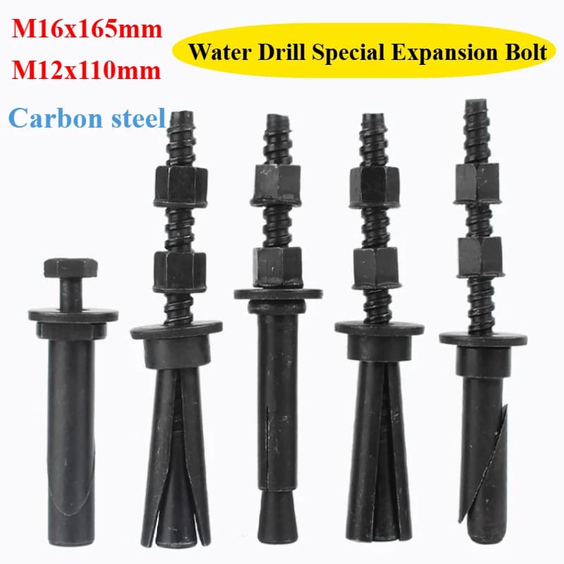 Water Drill Expansion Bolt | Detachable Bracket Fixing Hardware | New Type Special Expansion Screw - Thumbnail 2