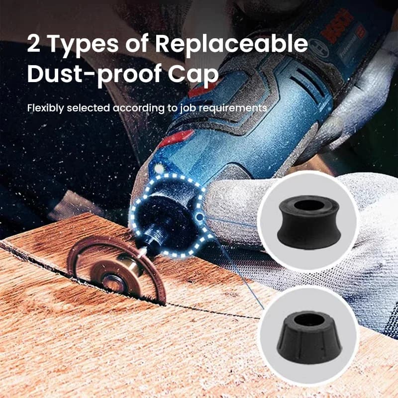 Bosch GRO 12V-35 Cordless Rotary Tool | Multi-Purpose Engraving & Polishing Kit | 12V Power Grinder - Thumbnail 3