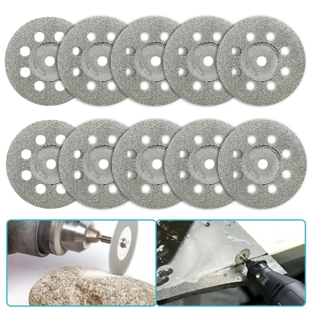 Rotary Tool Cutting Disc Set | 6-32 Piece Multi-Material Blades | For Dremel & Precision Metalwork - Thumbnail 3