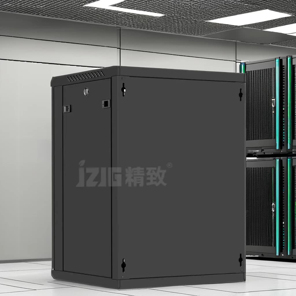 6U-15U Wall-Mount Server Rack | 19 Data Center Cabinet | Heavy-Duty Steel Construction - Thumbnail 3