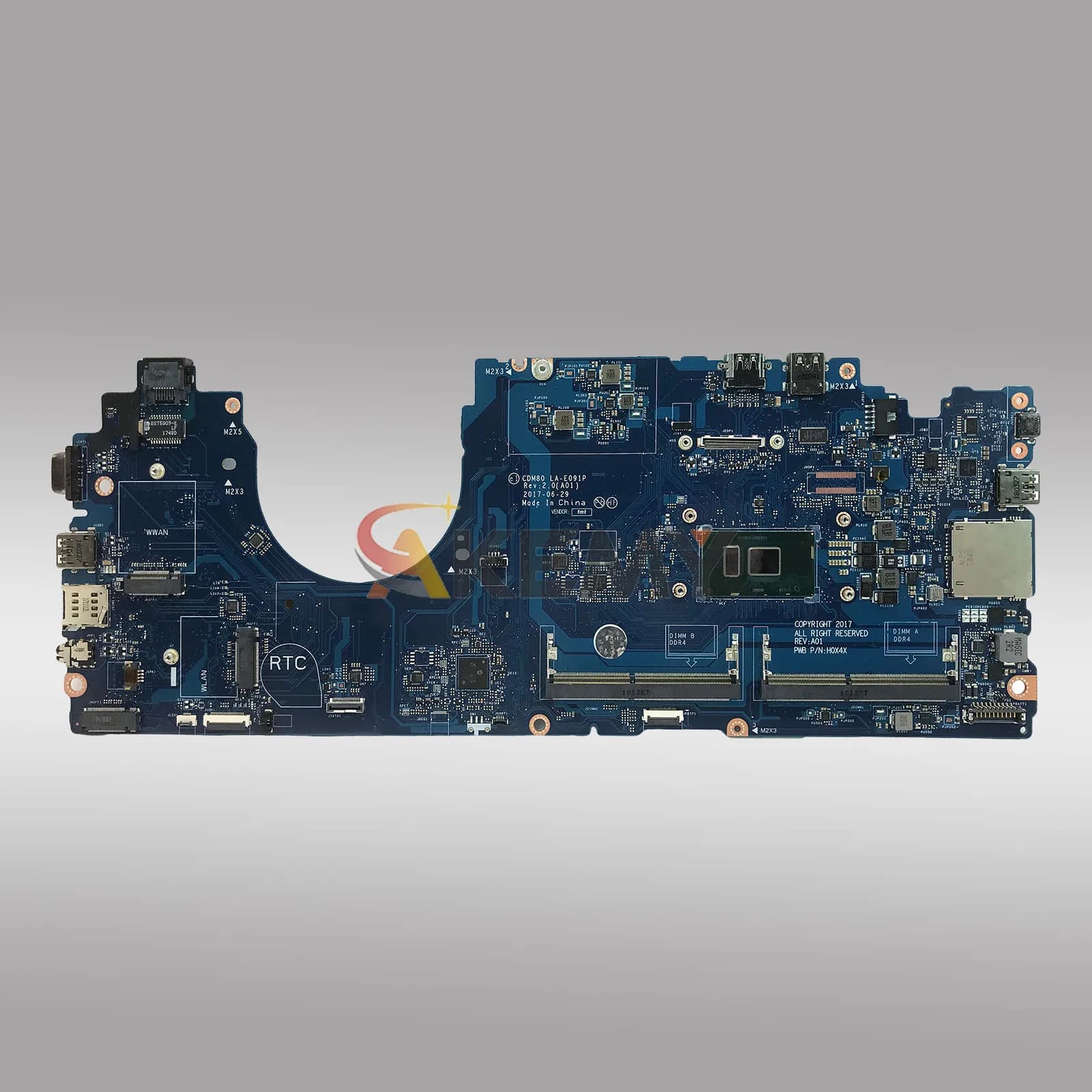 Dell Latitude 5580 Motherboard | With i5-6200U/i5-7200U CPU | 100% Tested & Working - Thumbnail 3