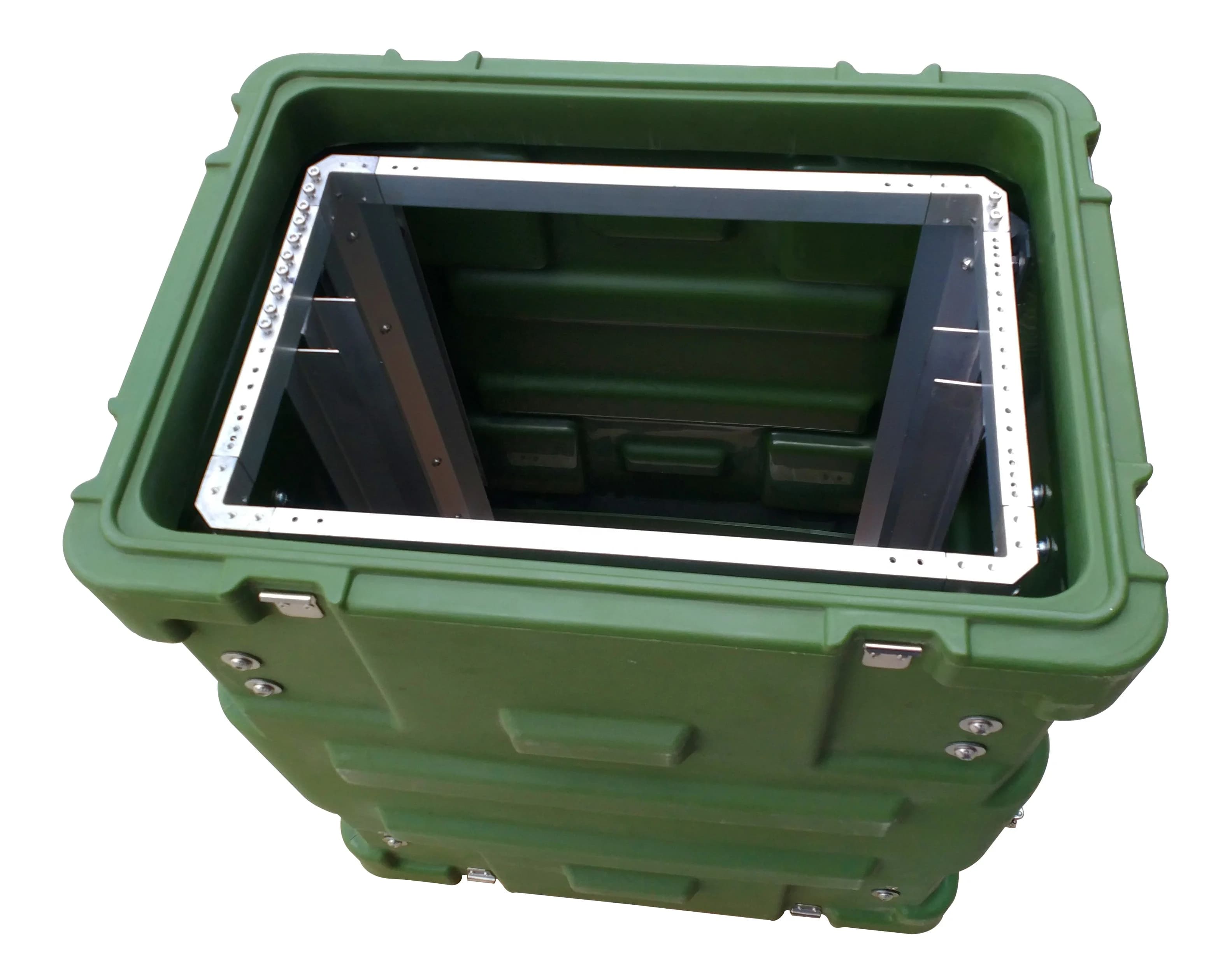 6U Shockproof Rack Case | 19-Inch Flight Server Enclosure | Heavy-Duty Protection - Thumbnail 3