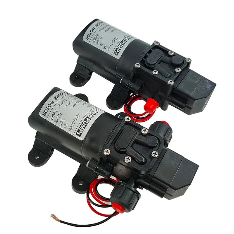 Pressure 12V Auto Water Pump | 0.9MPA & Self-Priming | Professional Grade Diaphragm Pump - Thumbnail 2