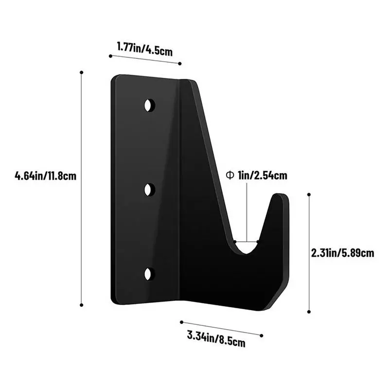 Wall-Mounted Jack Storage Rack | Heavy-Duty Garage Tool Organizer | Space-Saving Bracket System - Thumbnail 4