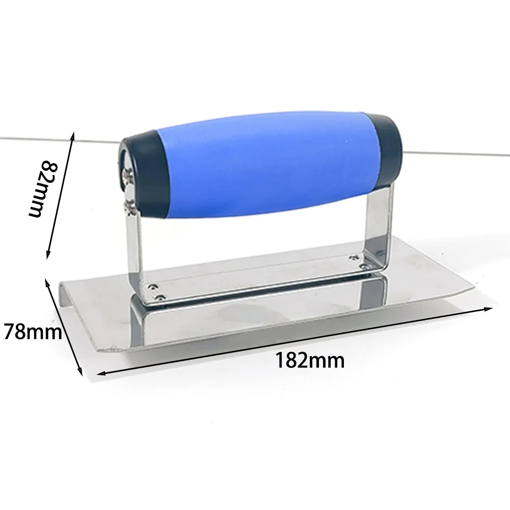 Multi-Purpose Trowel | Flooring & Concrete Finishing Tool | Square Corner Groover - Thumbnail 3