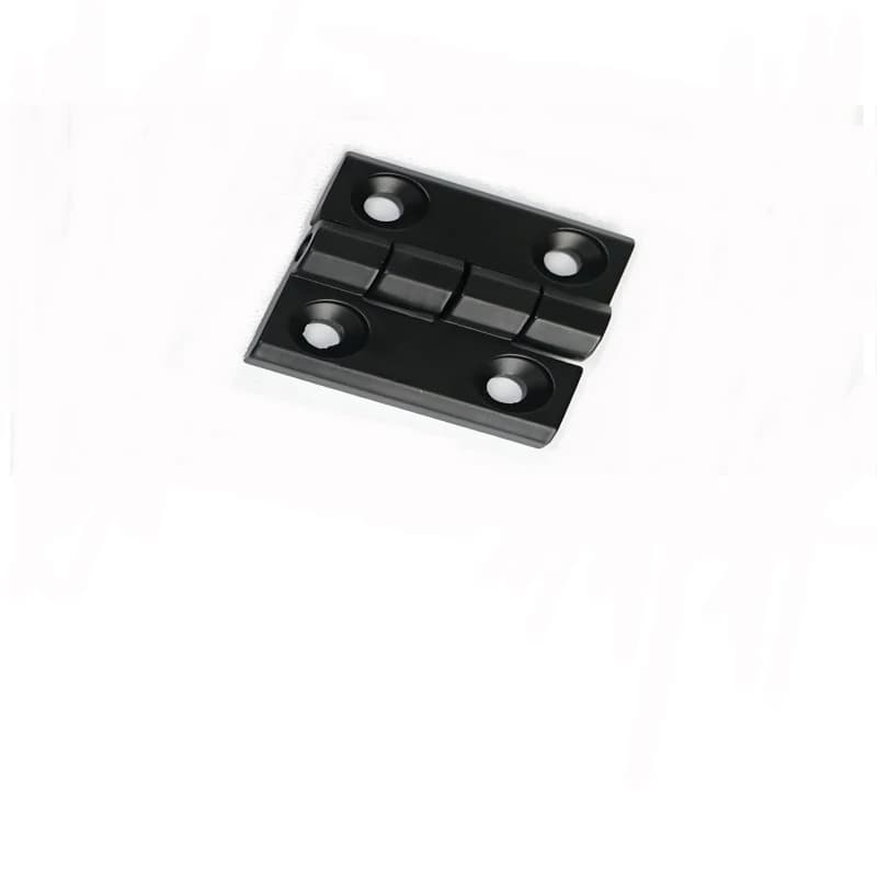 Zinc Alloy Corner Hinge | 304 Stainless Steel | 50x50mm Container & Cabinet Hardware - Thumbnail 2