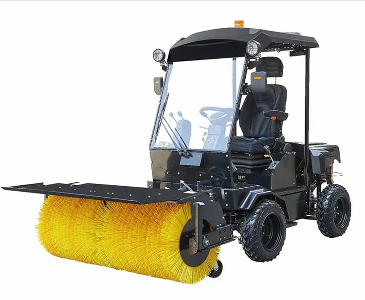 Ride-On Snow Blower | Enclosed Cab Heater | Heavy-Duty Driveway Clearing - Thumbnail 5