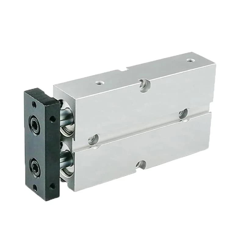 Double-Rod Pneumatic Cylinder | Aluminum Alloy | 10-32mm Bore | 30-75mm Stroke - Thumbnail 6