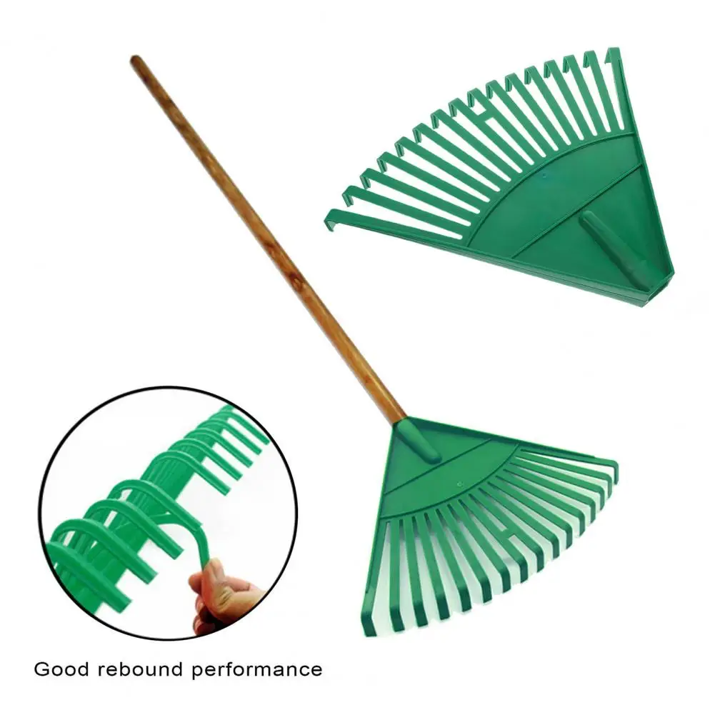 Lawn Thatch Rake | Wide-Coverage Head for Grass & Leaves | Efficient Yard Maintenance Set - Thumbnail 6
