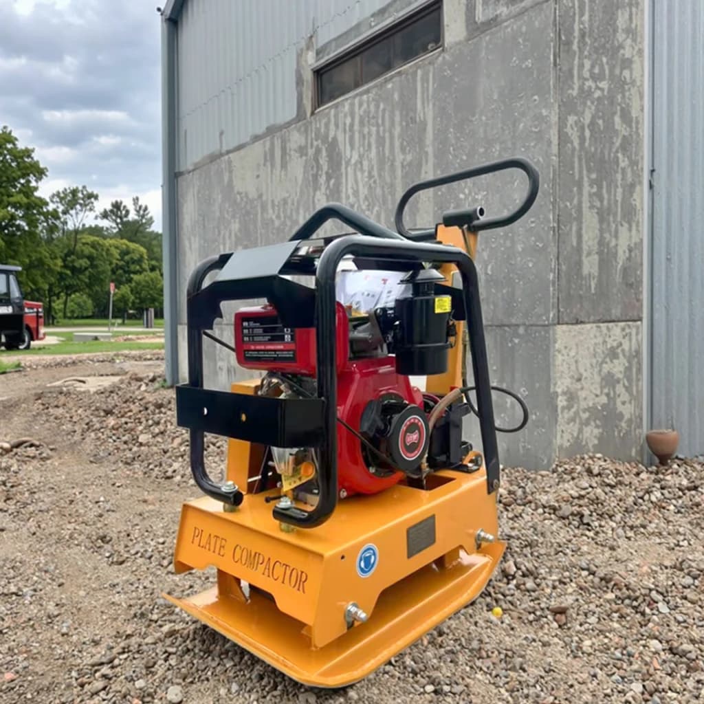 160KG Diesel Plate Compactor | Heavy-Duty Flat Soil Compaction | Industrial Grade Vibrating Machine - Thumbnail 4