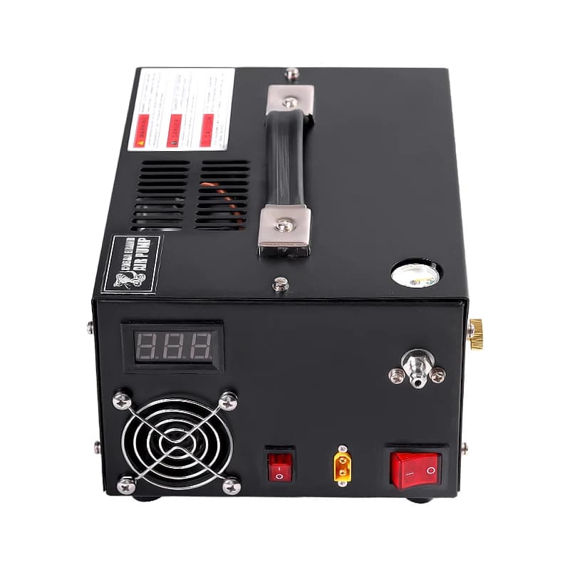 12V PCP Air Compressor | 4500psi High-Pressure Pump | 110V/220V Dual Voltage - Thumbnail 4