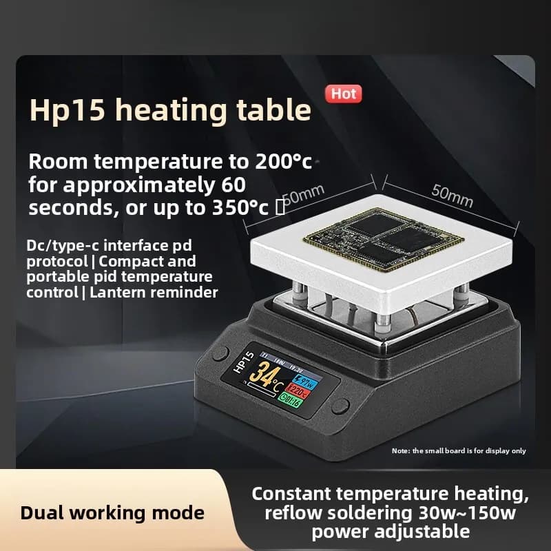 Digital Soldering Station | Intelligent Heating Platform | Reflow & Repair Workbench - Thumbnail 2