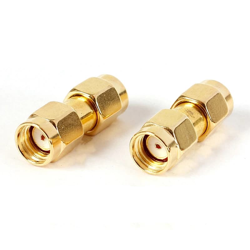 SMA RF Adapter Kit | 2-Piece Set | Straight & Right-Angle Connectors for Antenna Systems - Image 1