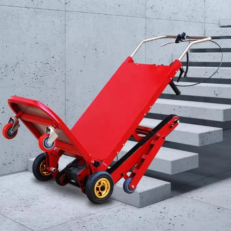 Heavy-Duty Electric Crawler Trolley | Industrial Tool Transport for Metal Framing - Thumbnail 3