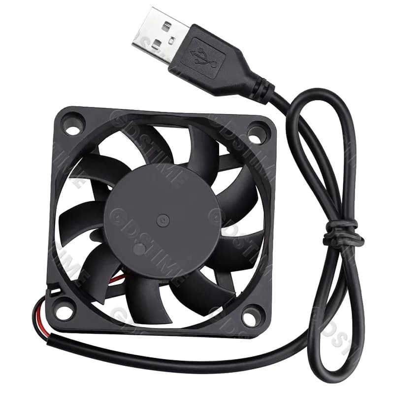 High-Performance 60mm PC Cooling Fan | 12V/24V Brushless DC | Ultra-Quiet CPU & Equipment Cooler - Thumbnail 4