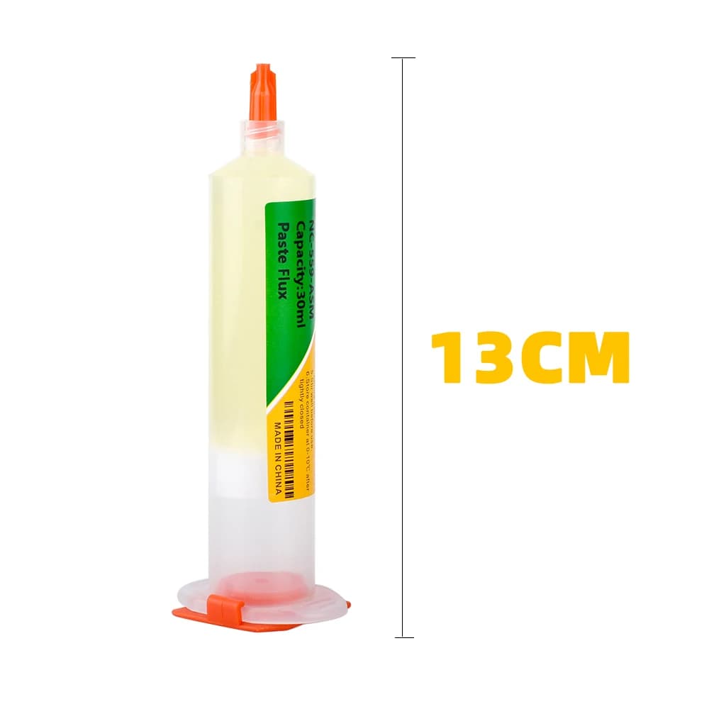 Solder Paste Flux | 10ml Precision Needle Tube | For Drag Soldering & Desoldering - Thumbnail 5