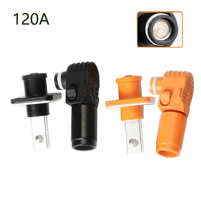 Heavy-Duty 120A Battery Terminal Connector | Waterproof High-Current Power Supply for Forklifts & Industrial Equipment - Thumbnail 2